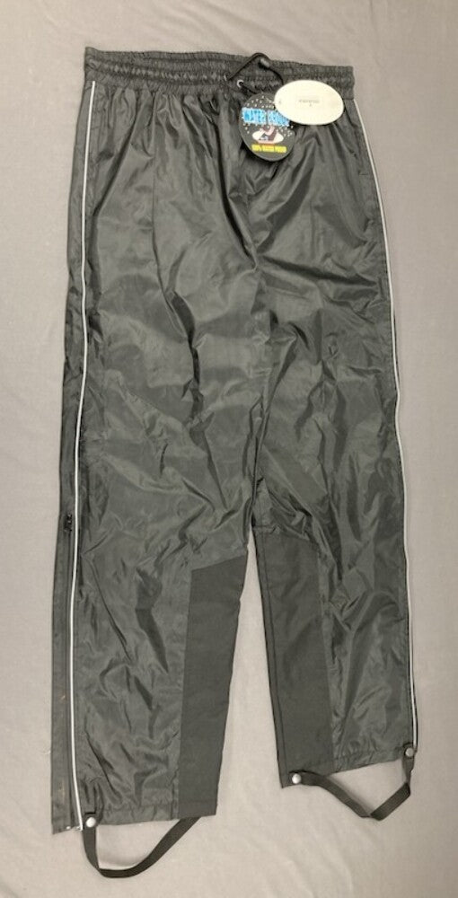 Brooks RP-XL Men's X-Large Rain Pants Black New Genuine