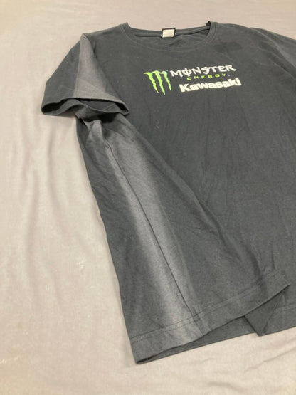 Kawasaki Monster K118-2500-BKXL Women's Size X-Large Shirt Black New Genuine