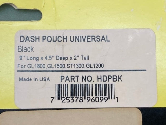 Hopnel HDPBK Universal Dash Pouch New Genuine