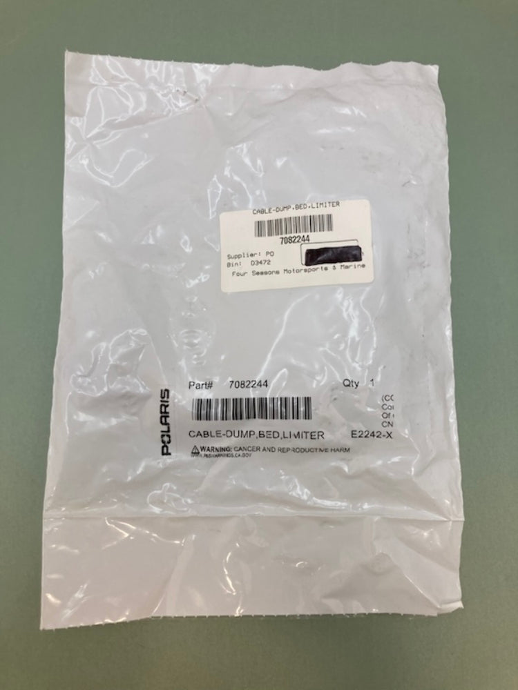 Polaris 7082244 Limiter Cable, Dump Bed New Genuine