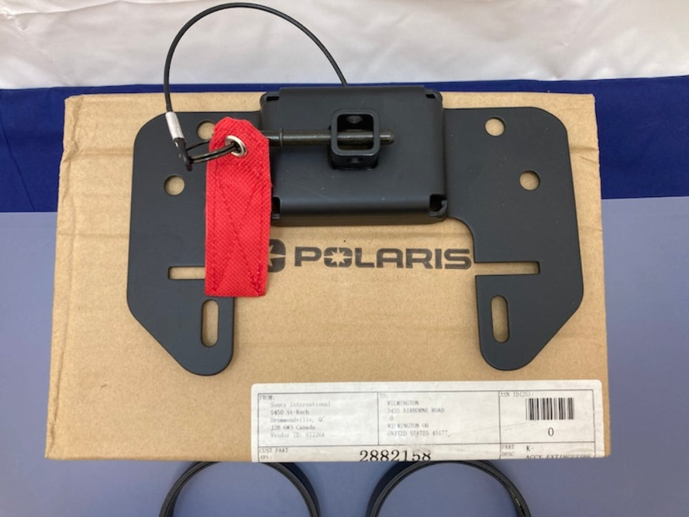 Polaris 2882158 UTV Fire Extinguisher Mount and Holder for RANGER and GENERAL New Genuine