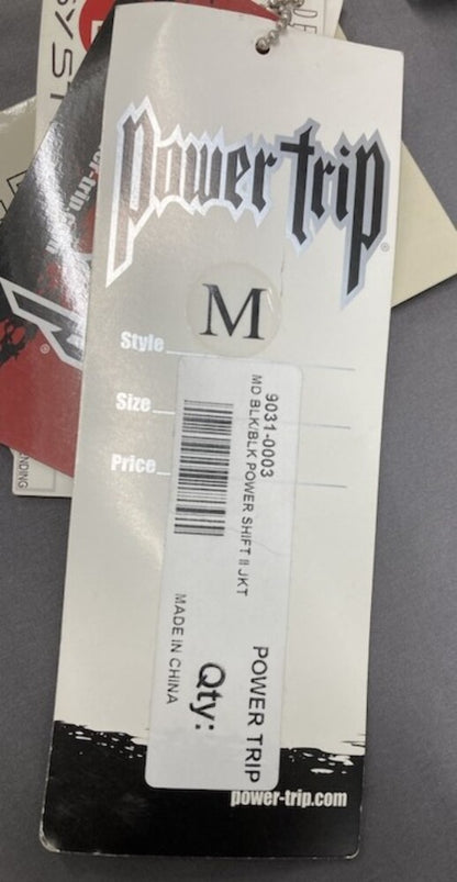 Power Trip 9031-0003 Power Shift II Jacket MD BLK Outer Shell Only New Genuine