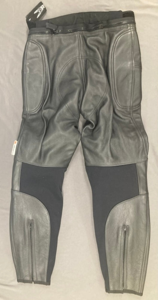 Joe Rocket "Rocket Girl" W's Leather M/C Riding Pants BLK Size 10 New Genuine