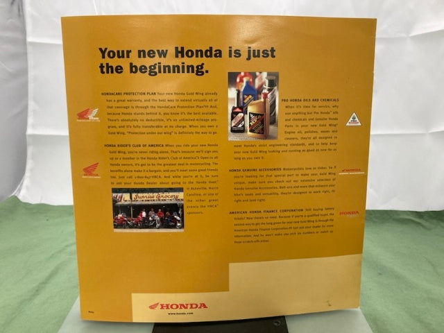 Honda Gold Wing Sales Brochure 2000 Genuine