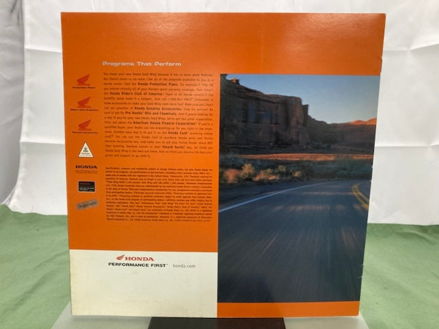 Honda Gold Wing Touring Sales Brochure 2003 Genuine