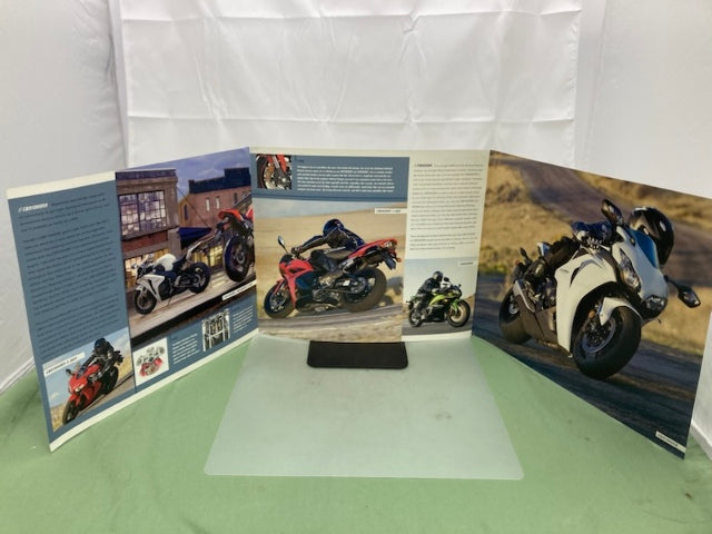 Honda Sportbike CBR1000RR CBR600RR C-ABS Sales Brochure 2009