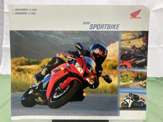 Honda Sportbike CBR1000RR CBR600RR C-ABS Sales Brochure 2009