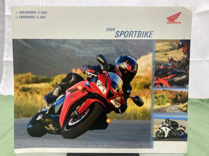 Honda Sportbike CBR1000RR CBR600RR C-ABS Sales Brochure 2009