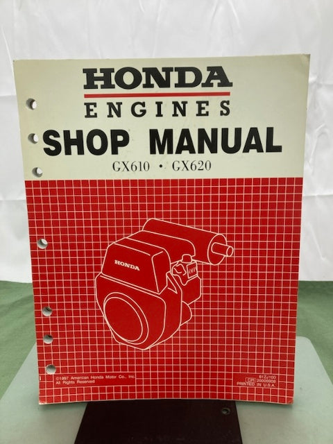 Honda 61ZJ100 GX610 GX620 Shop Manual '97 Genuine
