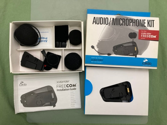 Cardo Audio/Microphone Kit for Scala Rider Freecom New Genuine