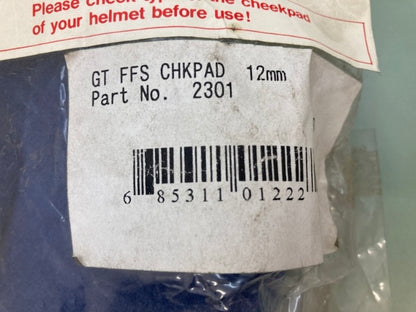 Arai 2301 Full Face Cheek Pad Set New Genuine