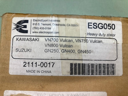 ElectroSport ESG050 Heavy Duty Stator New Replaces