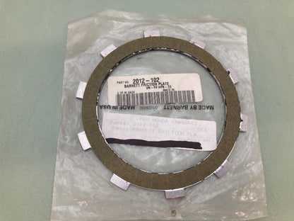 Qty 2 Barnett 2012-102 Friction Plate New Replaces