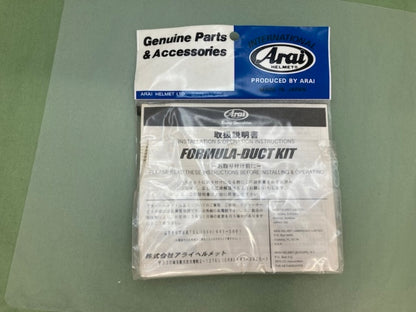 Arai 2910 Formula Duct Set Clear New Genuine