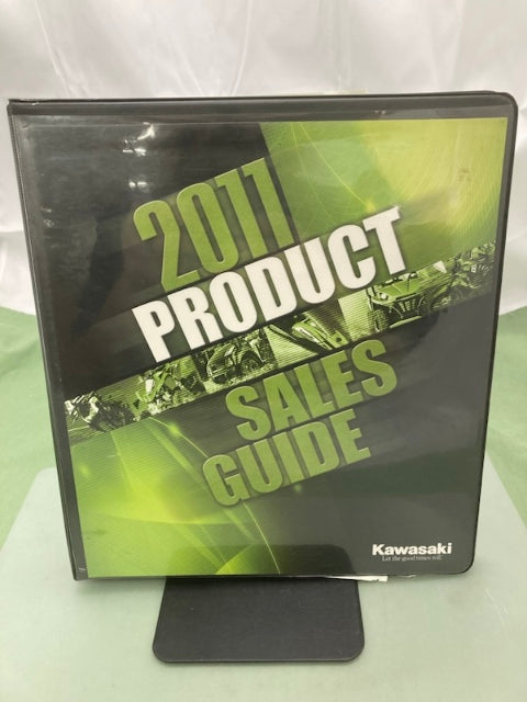 Kawasaki Product Sales Guide Binder w/ Spec Sheets 2011 Genuine