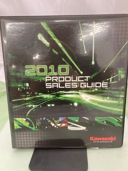 Kawasaki Product Sales Guide Binder w/ Spec Sheets 2010 Genuine