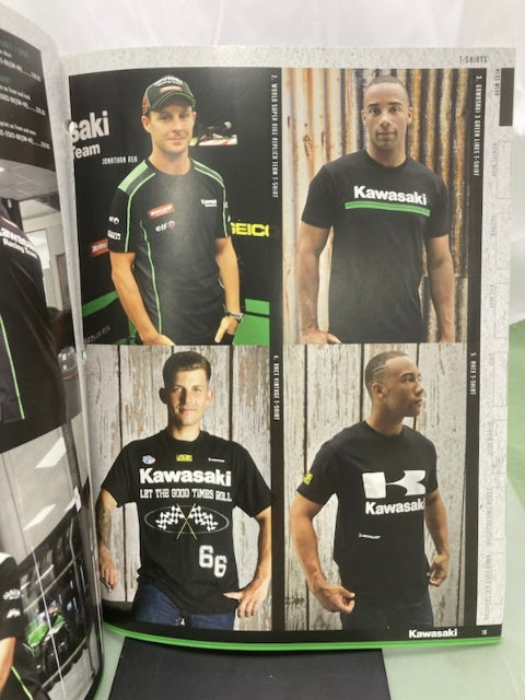Kawasaki K917AP-ACC Apparel Collection Catalog 2017 Genuine