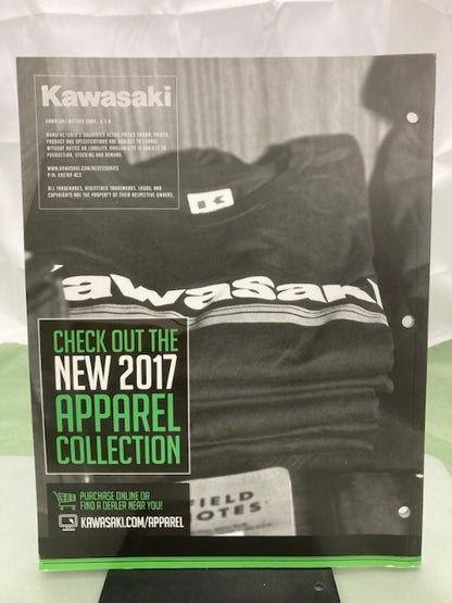 Kawasaki K917AP-ACC Apparel Collection Catalog 2017 Genuine
