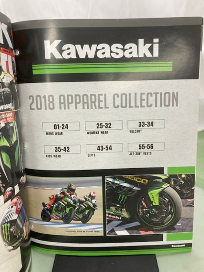 Kawasaki K918-AP-ACC Apparel Collection Catalog 2018 Genuine