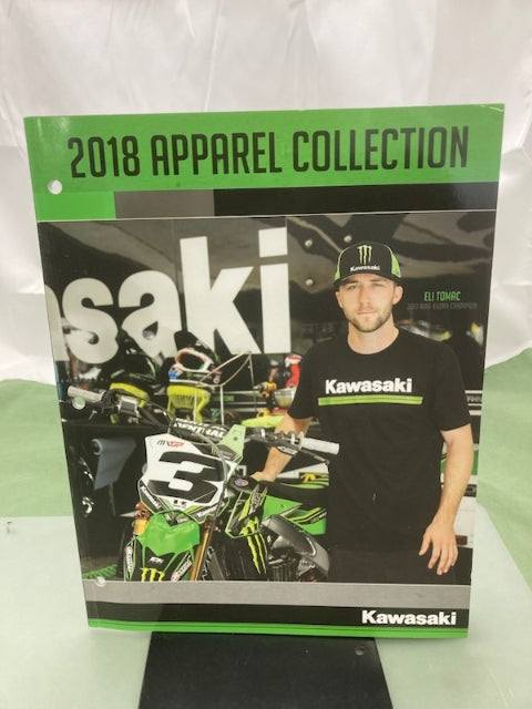 Kawasaki K918-AP-ACC Apparel Collection Catalog 2018 Genuine