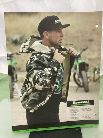 Kawasaki K918-AP-ACC Apparel Collection Catalog 2018 Genuine