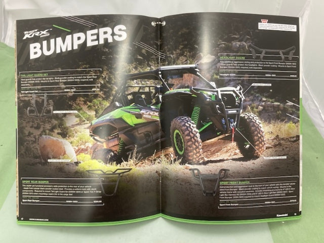 Kawasaki K920KR-ACC Teryx KRX 1000 Accessories Catalog Genuine