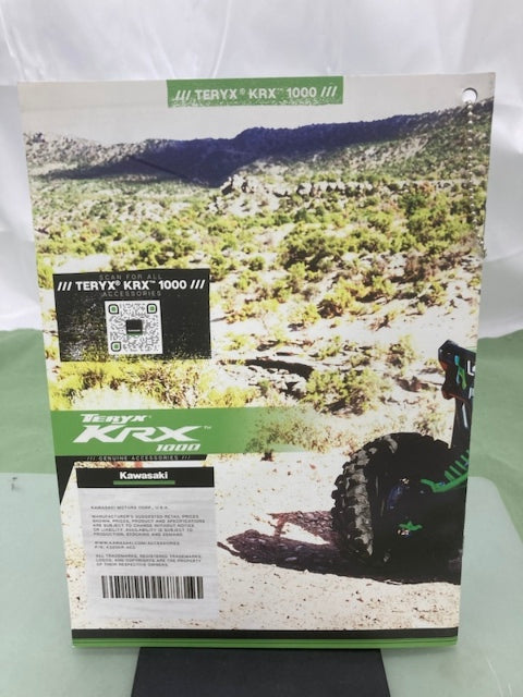 Kawasaki K920KR-ACC Teryx KRX 1000 Accessories Catalog Genuine