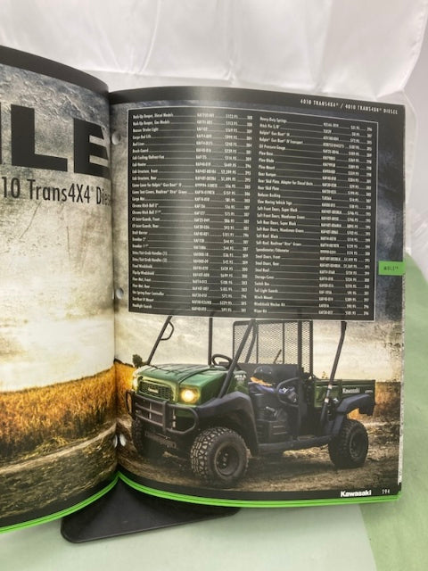Kawasaki K916FL-ACC Genuine Accessories Catalog 2016 Genuine