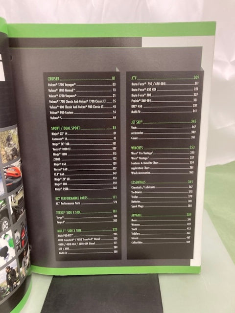 Kawasaki K915FL-ACC Genuine Accessories Catalog 2015 Genuine