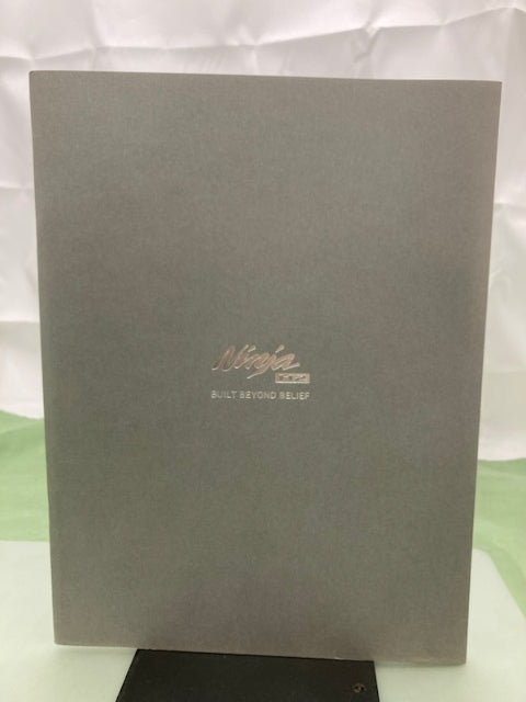 Kawasaki 99948-1316 Ninja H2 Sales Booklet & Specifications Sheet 2014 Genuine
