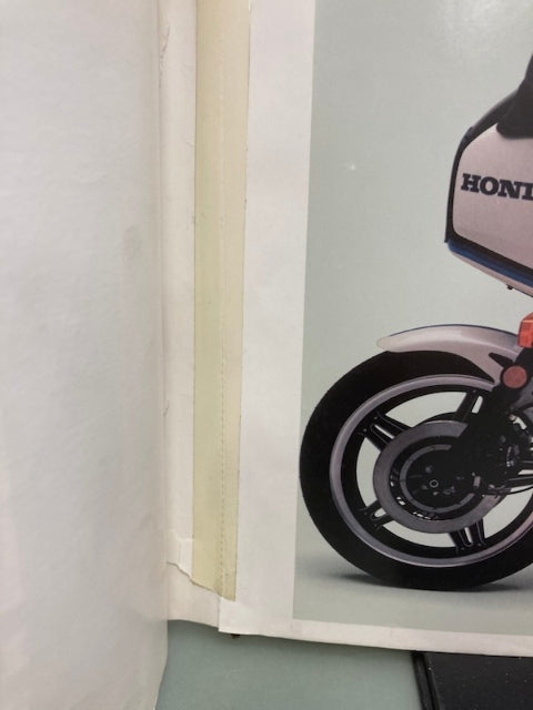 Honda All Models Sales Brochure with Spec Sheets 1982 Genuine