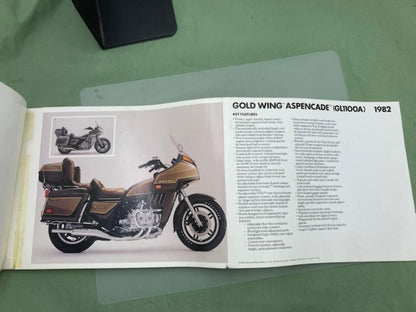 Honda All Models Sales Brochure with Spec Sheets 1982 Genuine