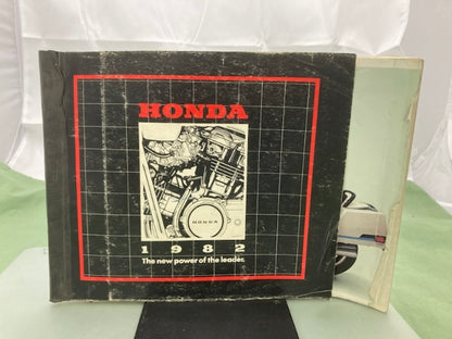Honda All Models Sales Brochure with Spec Sheets 1982 Genuine
