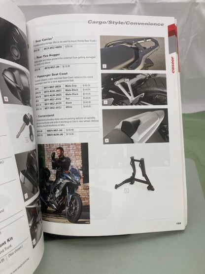 Honda Street Adventure Sport Scooter Off-Road Accessories Catalog 2021 Genuine