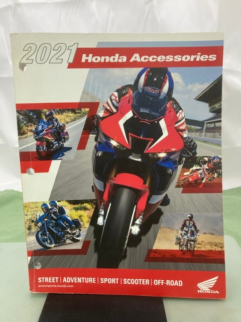 Honda Street Adventure Sport Scooter Off-Road Accessories Catalog 2021 Genuine