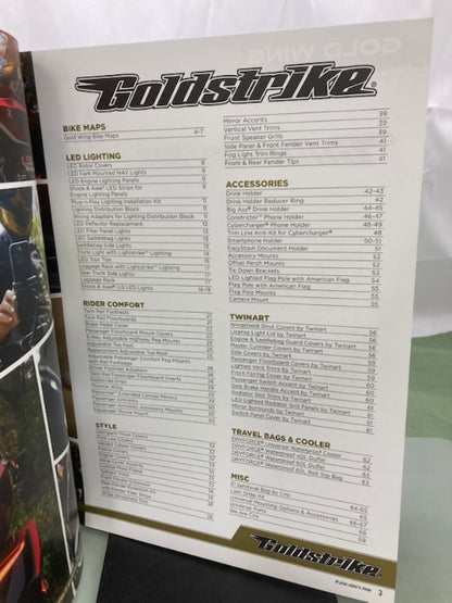 Goldstrike 93002 Accessories Catalog for Honda Goldwing 2025 Genuine