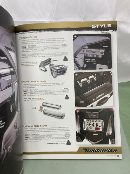 Goldstrike 93002 Accessories Catalog for Honda Goldwing 2025 Genuine