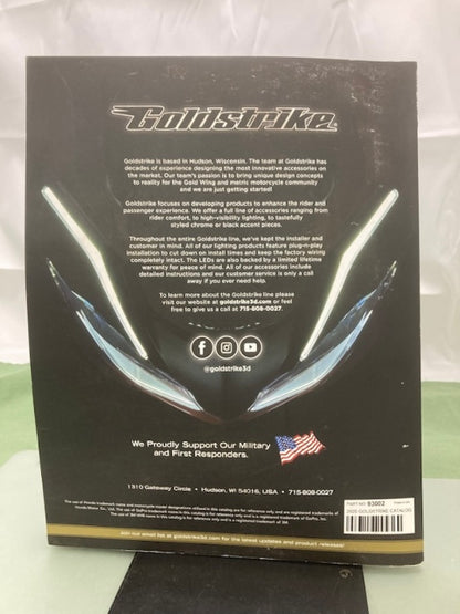 Goldstrike 93002 Accessories Catalog for Honda Goldwing 2025 Genuine