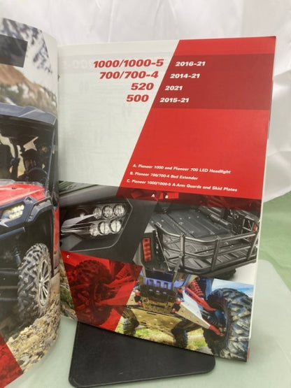 Honda Talon Pioneer ATV Accessories Catalog 2021 Genuine