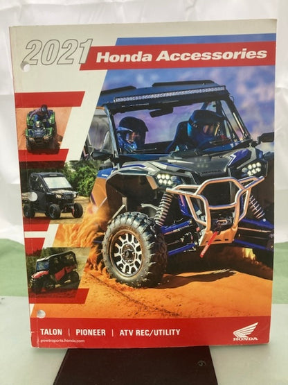 Honda Talon Pioneer ATV Accessories Catalog 2021 Genuine