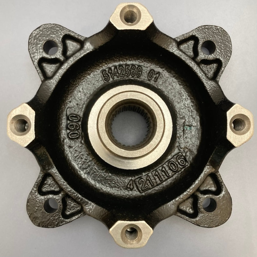 Polaris 5137659-067 Front Wheel Hub (Medium Gloss Black) New Genuine