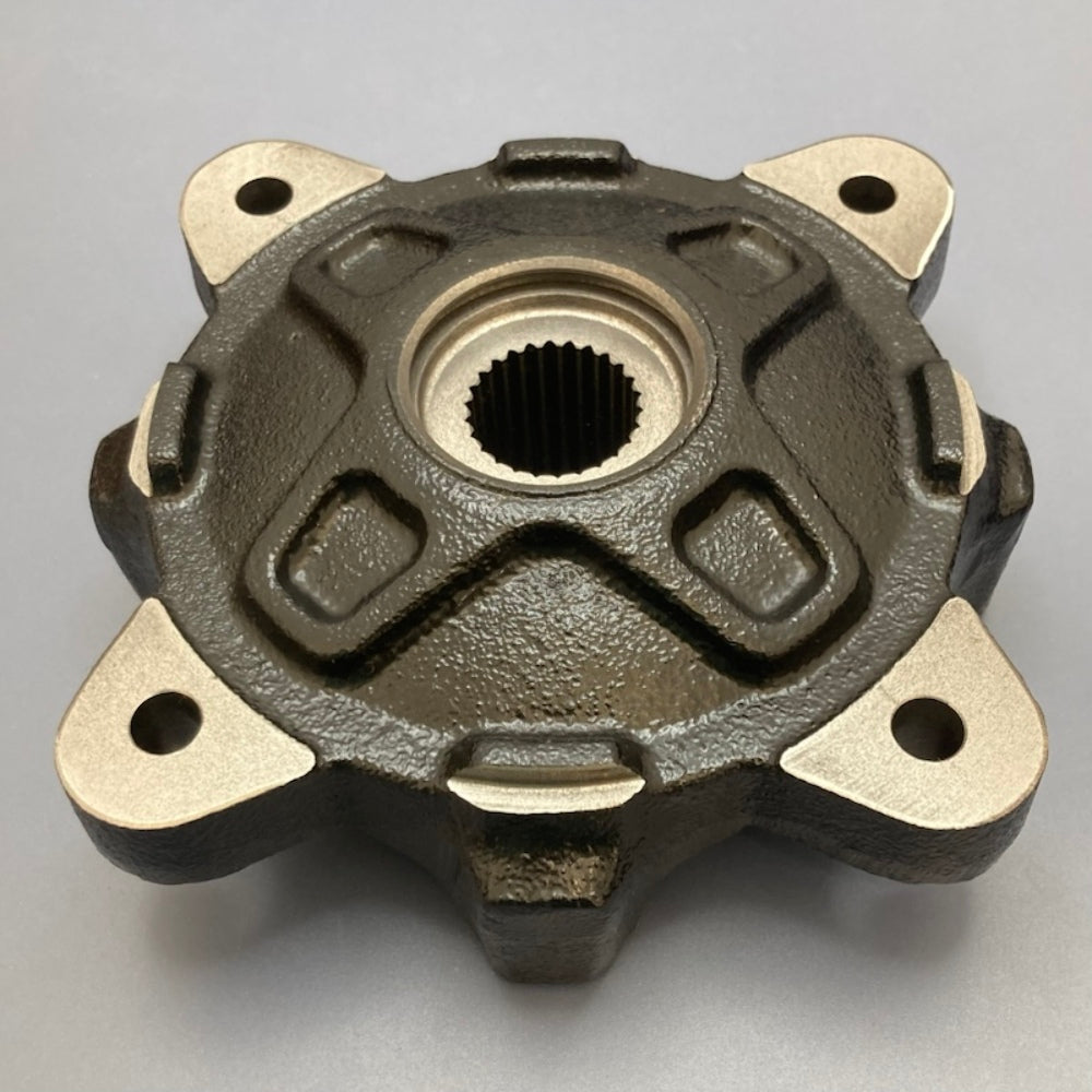Polaris 5137659-067 Front Wheel Hub (Medium Gloss Black) New Genuine
