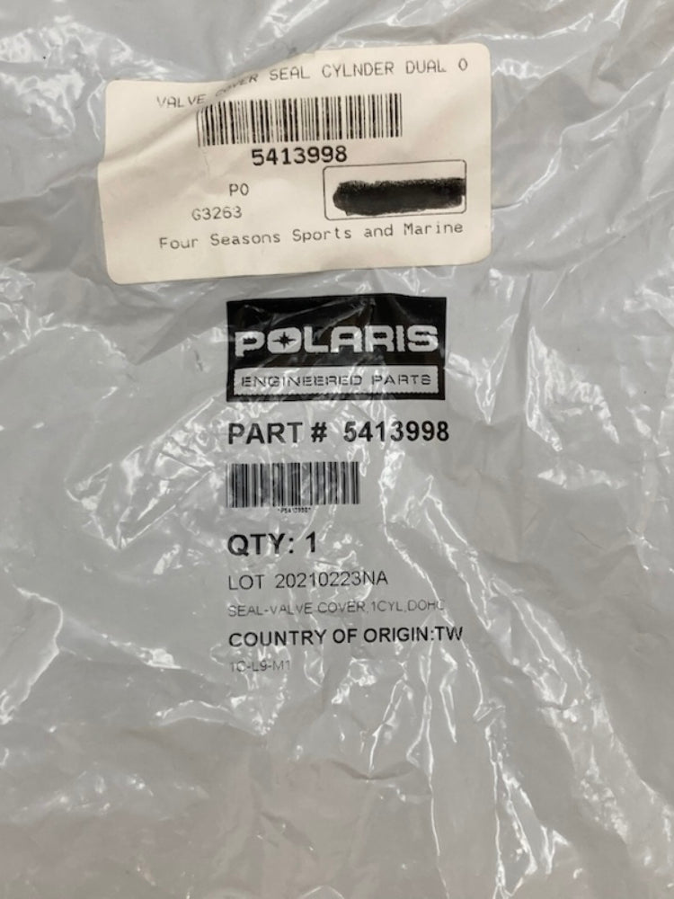 Polaris 5413998 Valve Cover Seal Gasket New Genuine