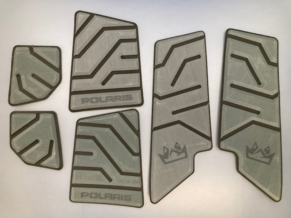 Polaris 2889944 Ultimate RMK Knee Pads (Steel Gray/Black) New Genuine