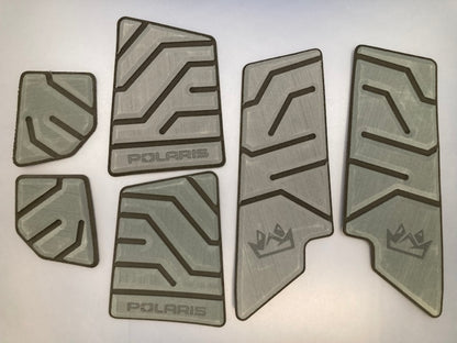 Polaris 2889944 Ultimate RMK Knee Pads (Steel Gray/Black) New Genuine