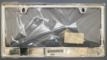 Polaris 2862687 Branded Black License Plate Holder New Genuine