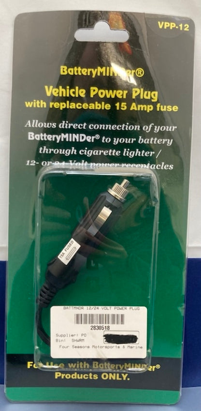 Polaris 2830518 BatteryMINDer VPP-12 Vehicle Power Plug Adapter New Genuine