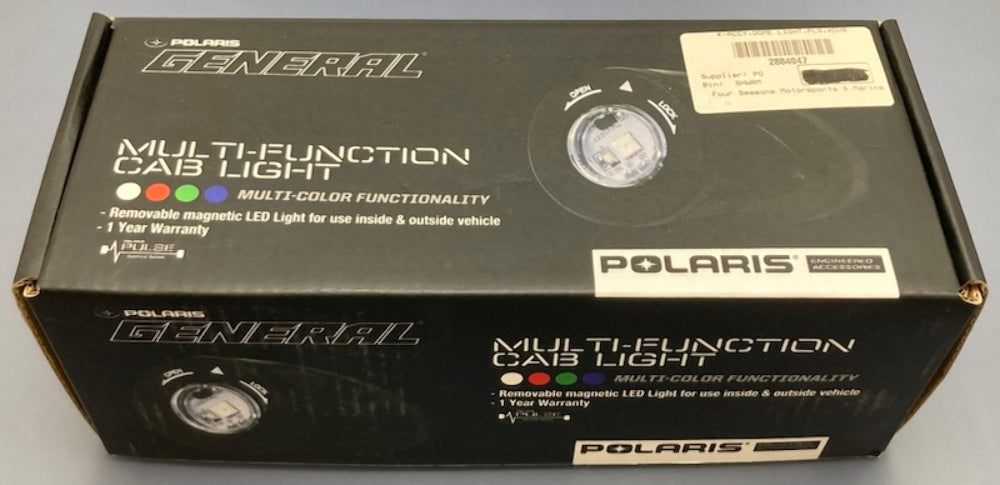 Polaris 2884047 Multi-Function LED Cab & Dome Light New Genuine
