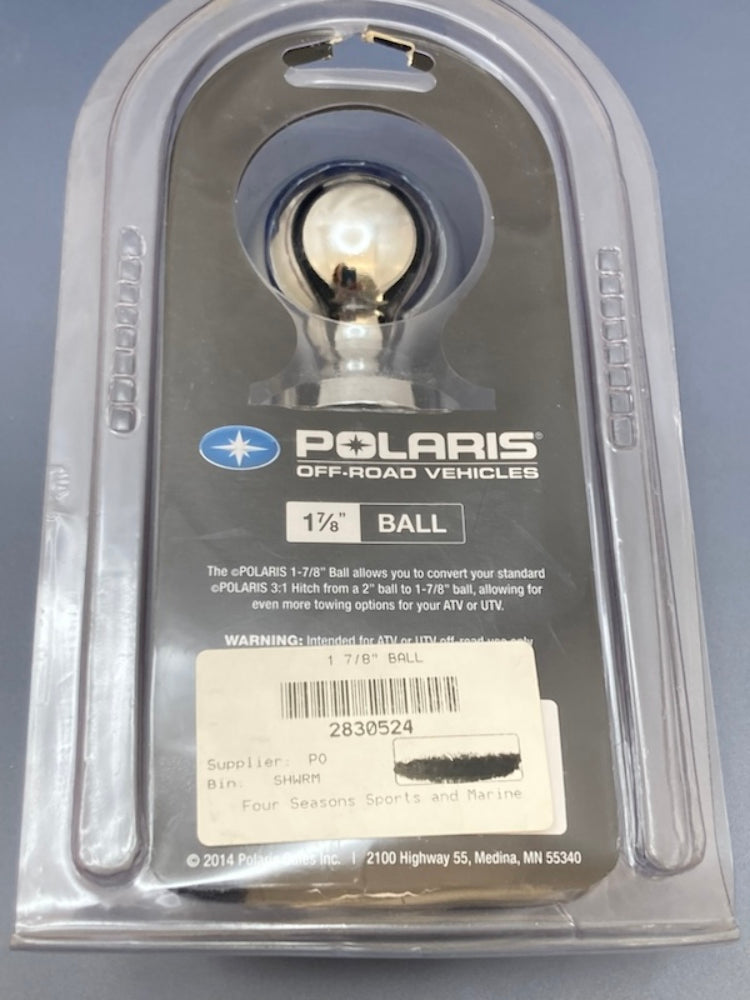 Polaris 2830524 Trailer Hitch Tow 1 7/8 Ball New Genuine