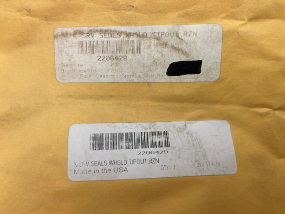 Polaris 2206429 Tip-Out Windshield Seals Kit New Genuine